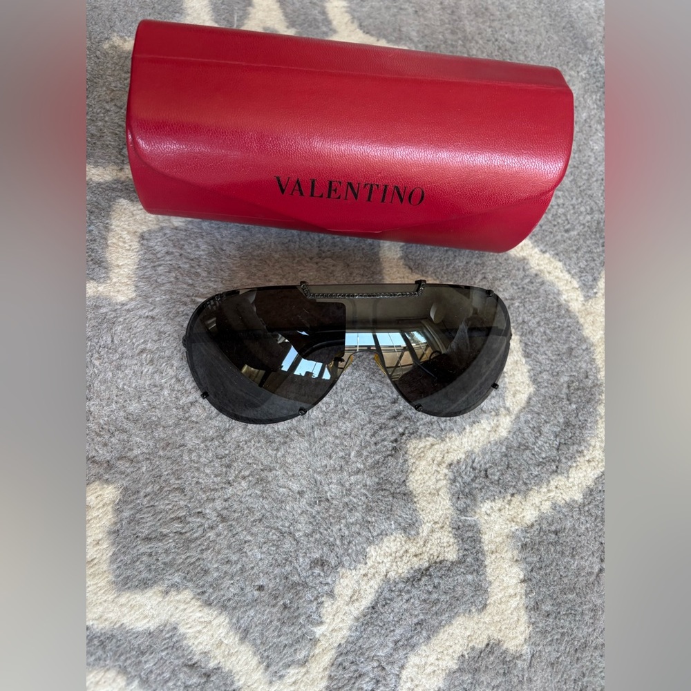 Valentino Sunglasses with Case